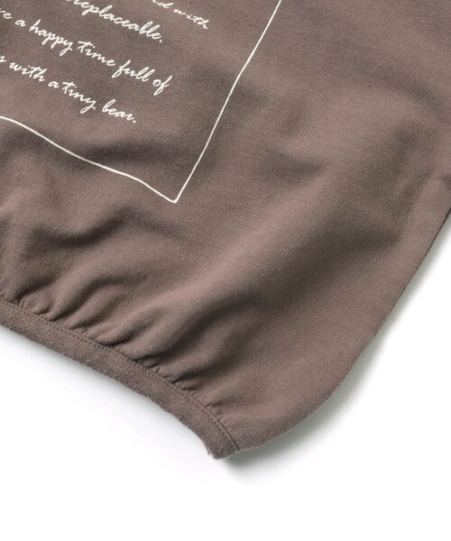 apres les cours（アプレレクール）の「tiny bear 3柄トレーナー（スウェット・キッズ・その他2/ブラウン/キナリ・110/100/90/80/120）」の14枚目の写真