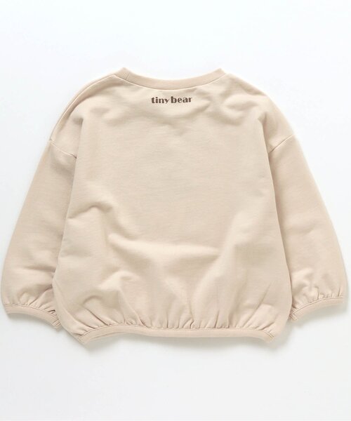 apres les cours（アプレレクール）の「tiny bear 3柄トレーナー（スウェット・キッズ・その他2/ブラウン/キナリ・110/100/90/80/120）」の8枚目の写真