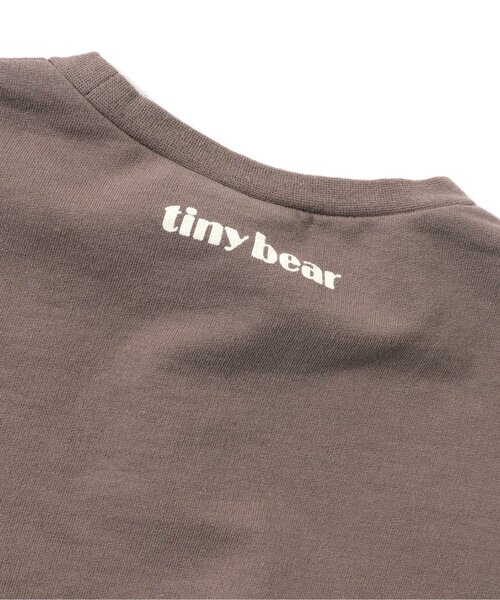 apres les cours（アプレレクール）の「tiny bear 3柄トレーナー（スウェット・キッズ・その他2/ブラウン/キナリ・110/100/90/80/120）」の6枚目の写真