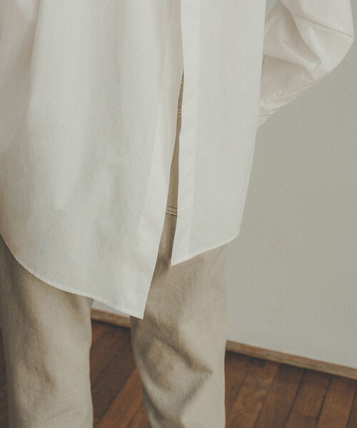 CLANE（クラネ）の「【CLNAE(クラネ)】W FACE SLANT SLIT TOPS