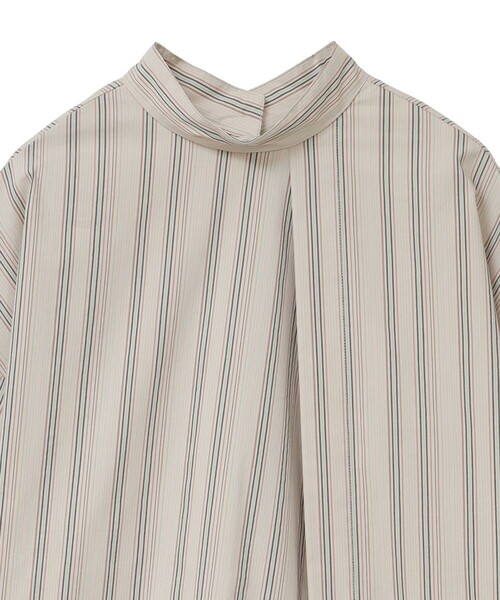 CLANE（クラネ）の「【CLNAE(クラネ)】W FACE SLANT SLIT TOPS/ダブルフェイススランスリットトップス 11122-4282（シャツ/ブラウス・レディース・その他2/ホワイト・1）」の14枚目の写真