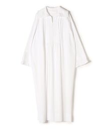 SHIPS | 【SHIPS別注】U PHORICA:〈手洗い可能〉スキッパーフリルワンピース(ワンピース)