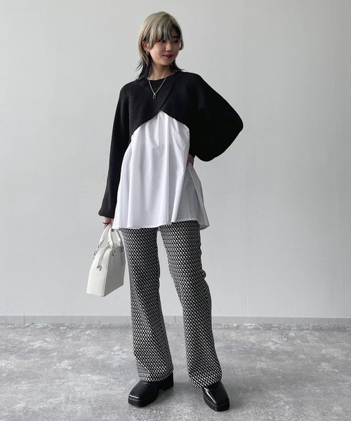 PAGEBOY（ページボーイ）の「キカガラフレアパンツ（その他パンツ・レディース・ゼブラ/チェック・FREE）」の16枚目の写真