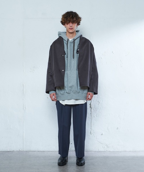 FACETASM（ファセッタズム）の「【FACETASM Exclusive/ファセッタズム エクスクルーシブ】 Hoodie(フーディー)（パーカー・メンズ・ブラック/イエロー/グレー・FREE）」の14枚目の写真