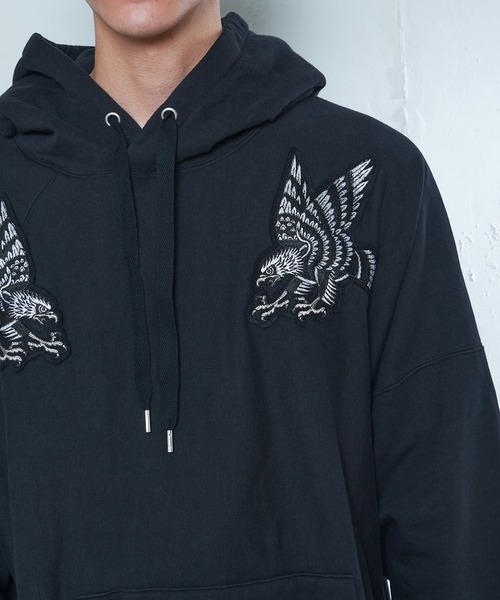 FACETASM（ファセッタズム）の「【FACETASM Exclusive/ファセッタズム エクスクルーシブ】 Hoodie(フーディー)（パーカー・メンズ・ブラック/イエロー/グレー・FREE）」の11枚目の写真