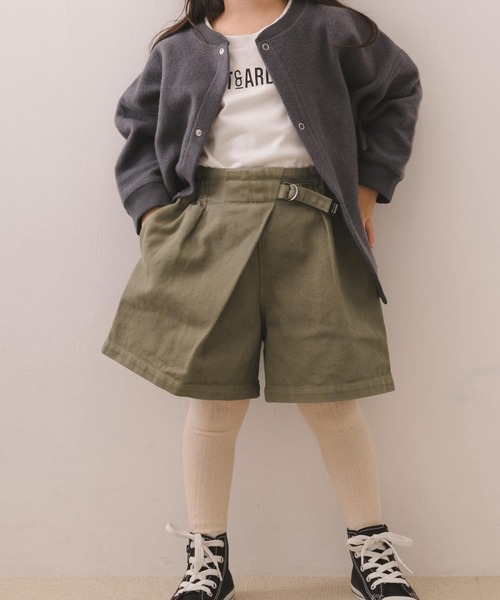 URBAN RESEARCH DOORS(アーバンリサーチドアーズ)の「ピグメントキュロット(KIDS)(その他パンツ・キッズ・ベージュ系その他/ブラック・105/120/135)」の3枚目の写真