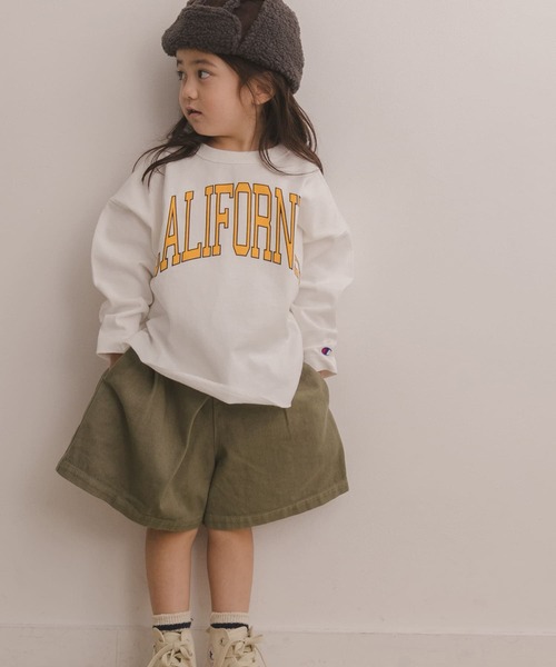 URBAN RESEARCH DOORS(アーバンリサーチドアーズ)の「ピグメントキュロット(KIDS)(その他パンツ・キッズ・ベージュ系その他/ブラック・105/120/135)」の7枚目の写真