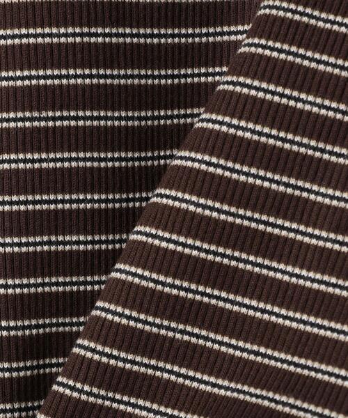 Healthknit(ヘルスニット)の「【別注】<Healthknit>フレアロングスリーブ カットソー(Tシャツ/カットソー・レディース・ネイビー/ブラウン/オフホワイト/ダークグレー・FREE)」の17枚目の写真