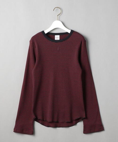 Healthknit(ヘルスニット)の「【別注】<Healthknit>フレアロングスリーブ カットソー(Tシャツ/カットソー・レディース・ネイビー/ブラウン/オフホワイト/ダークグレー・FREE)」の16枚目の写真