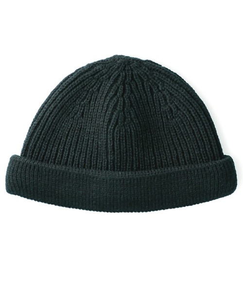 Basiquenti（ベーシックエンティ）の「【Basiquenti】Short Roll Watch BCD-K01582（ニットキャップ/ビーニー・メンズ・ブラック/ブラウン/オリーブ/オレンジ/グリーン/アイボリー/ダークグレー/マスタード/ネイビー/ブルー/杢グレー/ベージュ・FREE）」の4枚目の写真