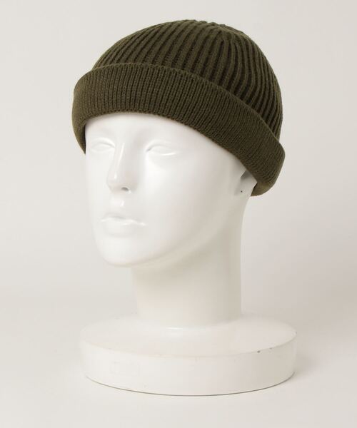 Basiquenti（ベーシックエンティ）の「【Basiquenti】Short Roll Watch BCD-K01582（ニットキャップ/ビーニー・メンズ・ブラック/ブラウン/オリーブ/オレンジ/グリーン/アイボリー/ダークグレー/マスタード/ネイビー/ブルー/杢グレー/ベージュ・FREE）」の17枚目の写真