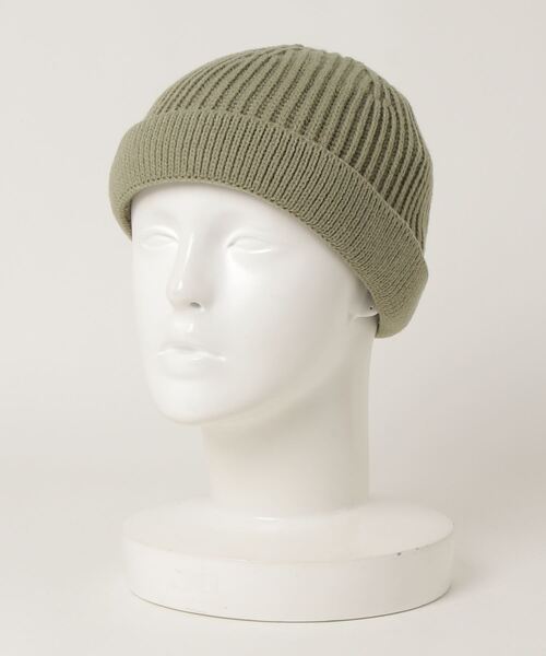Basiquenti（ベーシックエンティ）の「【Basiquenti】Short Roll Watch BCD-K01582（ニットキャップ/ビーニー・メンズ・ブラック/ブラウン/オリーブ/オレンジ/グリーン/アイボリー/ダークグレー/マスタード/ネイビー/ブルー/杢グレー/ベージュ・FREE）」の16枚目の写真