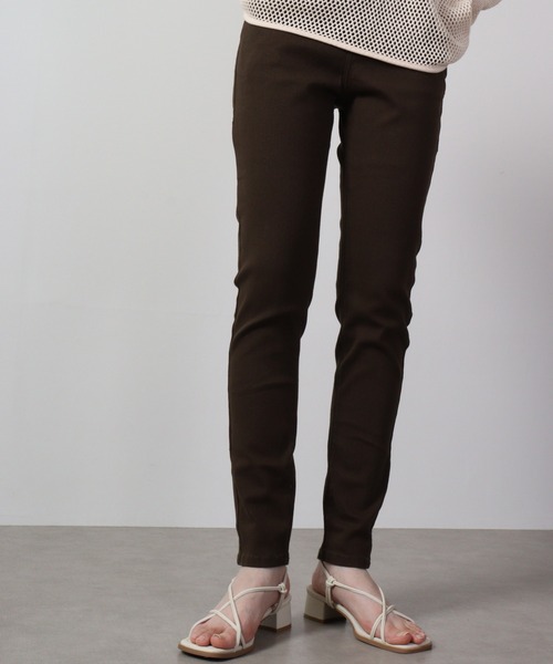 FUNALIVE(ファンアライブ)の「スキニー ストレッチデニムパンツ スーパーストレッチ Marchons Avant(デニムパンツ・レディース・ライトブルー/ワンウォッシュ/インディゴブルー/ブルー/ブラック/カーキ/ライトグレー・S/M/L/XL)」の4枚目の写真