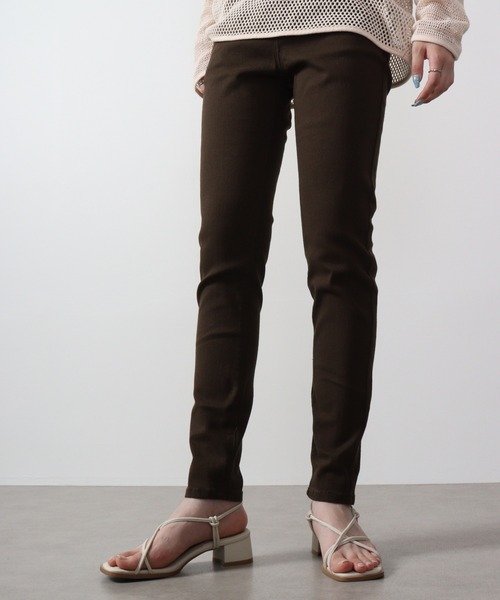 FUNALIVE(ファンアライブ)の「スキニー ストレッチデニムパンツ スーパーストレッチ Marchons Avant(デニムパンツ・レディース・ライトブルー/ワンウォッシュ/インディゴブルー/ブルー/ブラック/カーキ/ライトグレー・S/M/L/XL)」の21枚目の写真