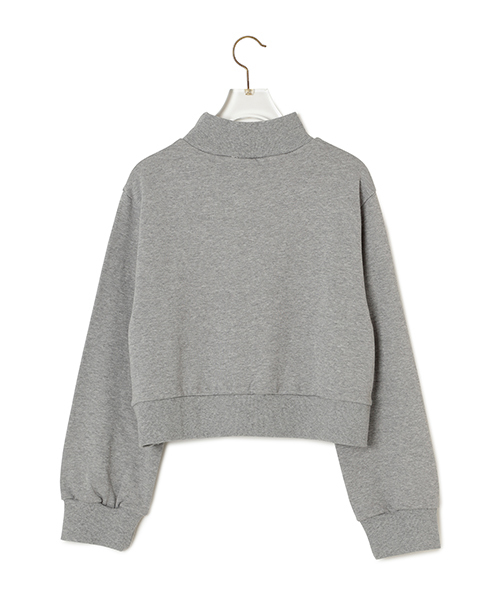 CAROLINA GLASER（カロリナ グレイサー）の「CAROLINA GLASER / “Re commencer” スウェット（スウェット・レディース・グレー/クリーム・ONE SIZE）」の4枚目の写真