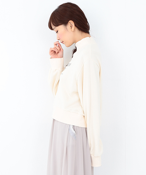 CAROLINA GLASER（カロリナ グレイサー）の「CAROLINA GLASER / “Re commencer” スウェット（スウェット・レディース・グレー/クリーム・ONE SIZE）」の18枚目の写真