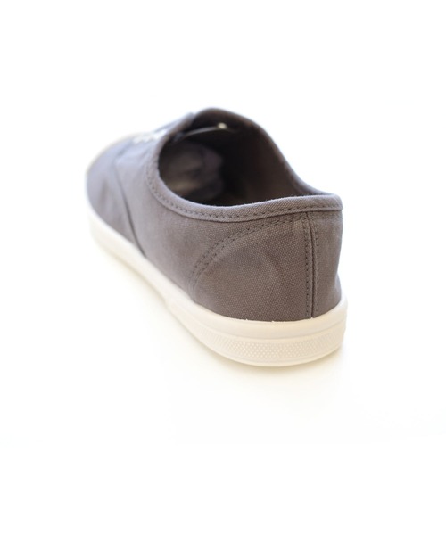 AmiAmi（アミアミ）の「キャンバススリッポンスニーカー（スニーカー・レディース・グレイッシュベージュ/チャコール/ブラック・22.5cm/23cm/23.5cm/24cm/24.5cm/25cm）」の6枚目の写真