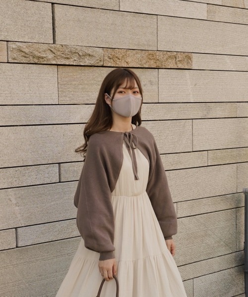 moi tytto（モイテュット）の「ガーゼティアードAラインワンピース（ワンピース・レディース・ブラウン/ナチュラル/ベージュ・SMALL/MEDIUM）」の19枚目の写真