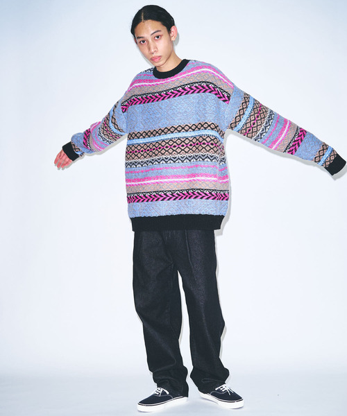 URBAN RESEARCH（アーバンリサーチ）の「GOODBETTERBEST　タックデニムパンツ（デニムパンツ・メンズ・ブラック/ブルー・1/2）」の6枚目の写真