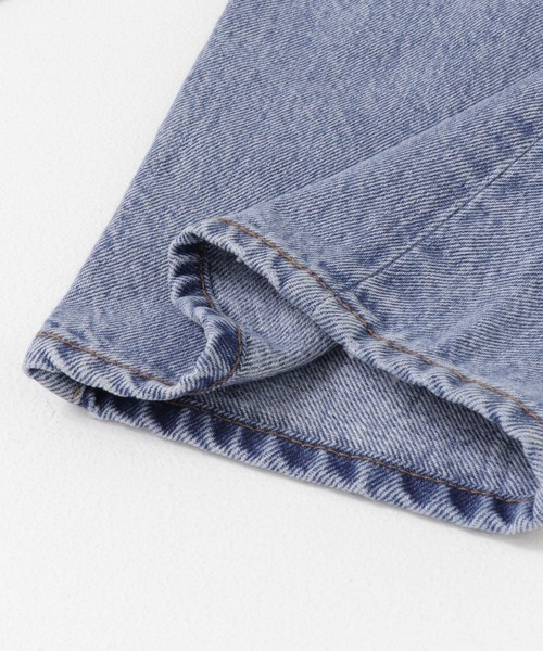 URBAN RESEARCH（アーバンリサーチ）の「GOODBETTERBEST　タックデニムパンツ（デニムパンツ・メンズ・ブラック/ブルー・1/2）」の13枚目の写真