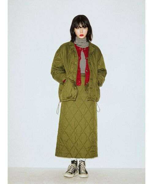 jouetie（ジュエティ）の「【セットアップ対応】キルトジャケット（その他アウター・レディース・ブラック/パープル/カーキ/アイボリー・MEDIUM）」の20枚目の写真