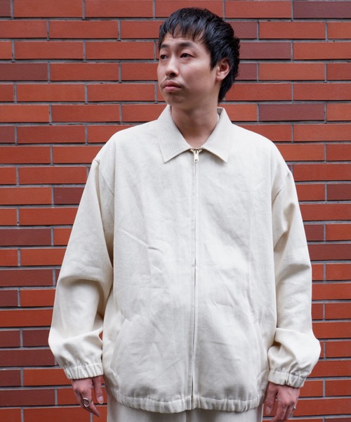 MANASTASH(マナスタッシュ)の「MANASTASH ×GILET/マナスタッシュ×ジレ SWING TOP スイングトップ(ブルゾン・メンズ・ナチュラル・FREE)」の6枚目の写真