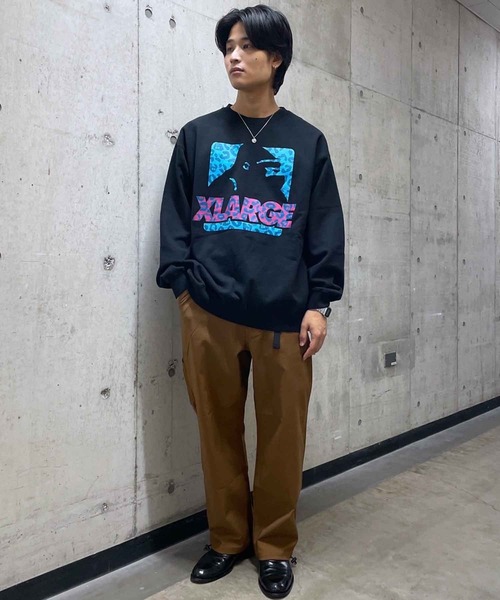 XLARGE(エクストララージ)の「LEOPARD OG CREWNECK SWEAT(スウェット・メンズ・ブラック/アッシュ/マスタード・XL/L/S/M)」の19枚目の写真