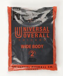 UNIVERSAL OVERALL/ 2Pヘヴィーウェイトクルーネック長袖Tシャツ / UVOP-001