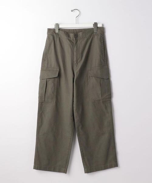 green label relaxing（グリーンレーベルリラクシング）の「＜green label relaxing＞アーミーサージ 6ポケット カーゴパンツ（カーゴパンツ・メンズ・オリーブ/モカ/ブラック・M/L/XL/S）」の9枚目の写真