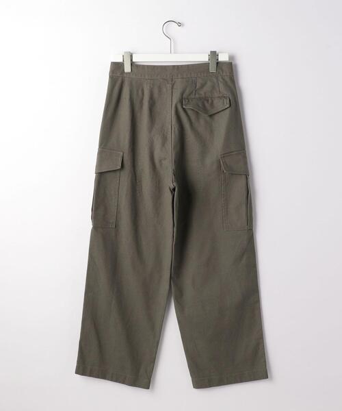 green label relaxing（グリーンレーベルリラクシング）の「＜green label relaxing＞アーミーサージ 6ポケット カーゴパンツ（カーゴパンツ・メンズ・オリーブ/モカ/ブラック・M/L/XL/S）」の11枚目の写真