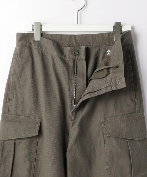 green label relaxing（グリーンレーベルリラクシング）の「＜green label relaxing＞アーミーサージ 6ポケット カーゴパンツ（カーゴパンツ・メンズ・オリーブ/モカ/ブラック・M/L/XL/S）」の8枚目の写真