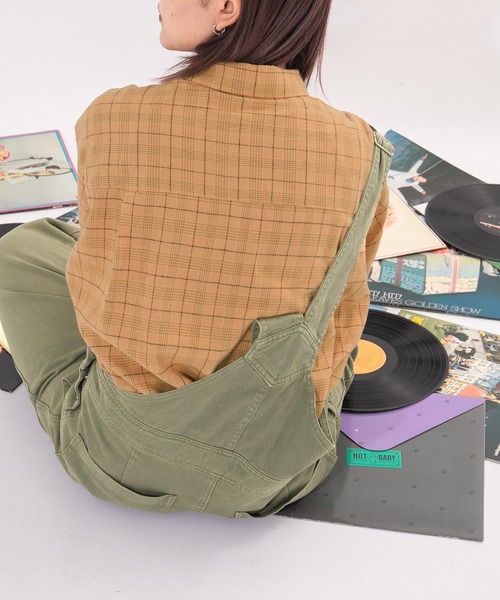 kutir（クティール）の「フランネルチェックシャツ（シャツ/ブラウス・レディース・グレー/サックスブルー/その他/イエロー/グリーン・FREE）」の13枚目の写真