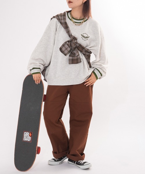 kutir（クティール）の「フランネルチェックシャツ（シャツ/ブラウス・レディース・グレー/サックスブルー/その他/イエロー/グリーン・FREE）」の8枚目の写真