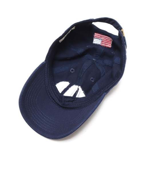 UGG(アグ)の「UGG@mos US 刺繍ロゴ CAP / アグ ユーエス シシュウロゴ キャップ(キャップ・レディース・ホワイト/ベージュ/ネイビー・FREE)」の4枚目の写真