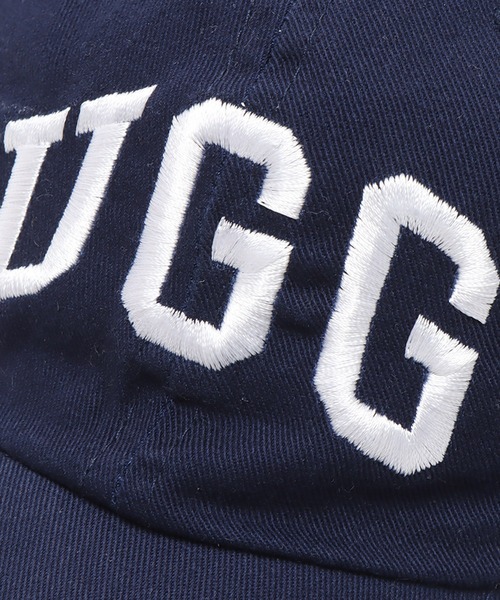 UGG(アグ)の「UGG@mos US 刺繍ロゴ CAP / アグ ユーエス シシュウロゴ キャップ(キャップ・レディース・ホワイト/ベージュ/ネイビー・FREE)」の5枚目の写真