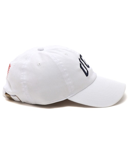 UGG(アグ)の「UGG@mos US 刺繍ロゴ CAP / アグ ユーエス シシュウロゴ キャップ(キャップ・レディース・ホワイト/ベージュ/ネイビー・FREE)」の10枚目の写真