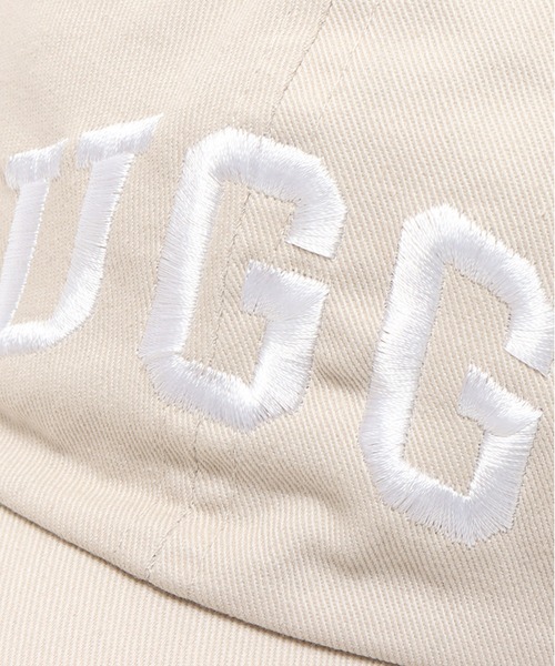 UGG(アグ)の「UGG@mos US 刺繍ロゴ CAP / アグ ユーエス シシュウロゴ キャップ(キャップ・レディース・ホワイト/ベージュ/ネイビー・FREE)」の21枚目の写真