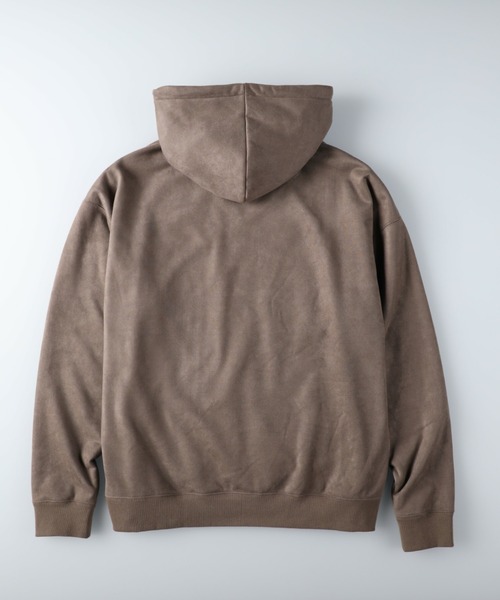 BACK NUMBER（バックナンバー）の「【BACK NUMBER】ポリスウェードパーカー（パーカー・メンズ・ベージュ/ダークグレー・XL/M/S/L）」の9枚目の写真