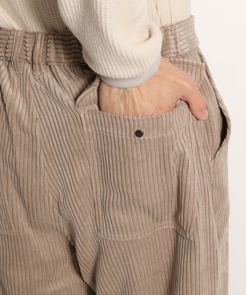 niko and...（ニコアンド）の「[セットアップ対応]コーデュロイベイカーパンツ（その他パンツ・メンズ・ベージュ/グリーン/チャコール・LARGE/MEDIUM）」の15枚目の写真