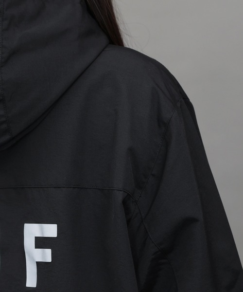 HUF（ハフ）の「HUF / ハフ ESSENTIALS ZIP STANDARD SHELL ナイロン マウンテンパーカー（マウンテンパーカー・メンズ・ブラック・SMALL/MEDIUM/LARGE/X-LARGE/XX-LARGE）」の10枚目の写真