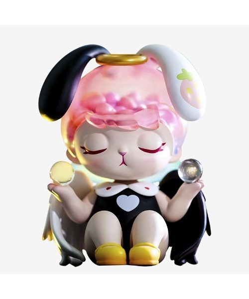 POP MART】BUNNY BLACK ＆ WHITE ANGEL ビッグサイズの通販はau PAY