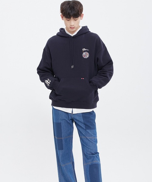 ROMANTIC CROWN（ロマンティッククラウン）の「【UNISEX】ROMANTIC CROWN／CLUB FLAGパーカー  2219748（パーカー・レディース・カーキ/ネイビー/グレー・LARGE/X-LARGE/MEDIUM）」の6枚目の写真