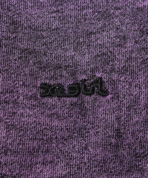 X-girl（エックスガール）の「CHEMICAL WASH SWEAT PANTS/ケミカルウォッシュ　スウェットパンツ（スウェットパンツ・レディース・ブラック/ピンク/グリーン・M/S）」の11枚目の写真