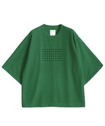SHAREEF（シャリーフ）の「GEORGETTE JQ STUDS PT BIG-T（Tシャツ/カットソー）」