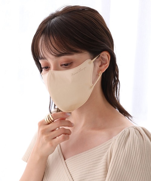 one after another NICE CLAUP（ワンアフターアナザーナイスクラップ）の「ナイスクラップオリジナルカラー！艶っぽ不織布マスク（各色４枚入り）（マスク・レディース・ベージュ/ピンク/スモークピンク/ラベンダー/ミント・FREE）」の13枚目の写真