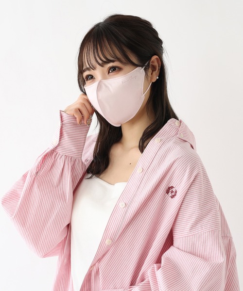 one after another NICE CLAUP（ワンアフターアナザーナイスクラップ）の「ナイスクラップオリジナルカラー！艶っぽ不織布マスク（各色４枚入り）（マスク・レディース・ベージュ/ピンク/スモークピンク/ラベンダー/ミント・FREE）」の18枚目の写真