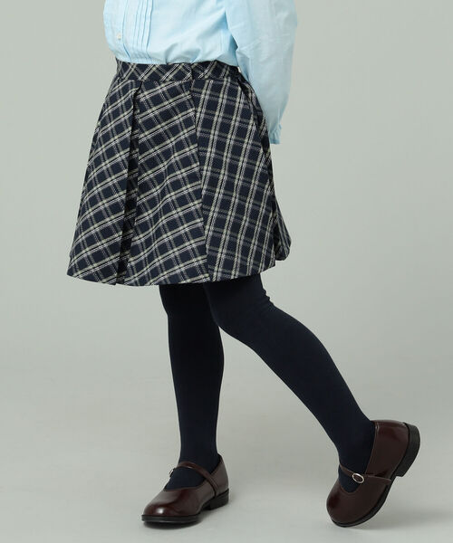 B:MING by BEAMS(ビーミングバイビームス)の「B:MING by BEAMS / CEREMONY TR チェック スカート(100~130cm)(スカート・キッズ・ネイビー/グリーン・100/110/120/130)」の9枚目の写真