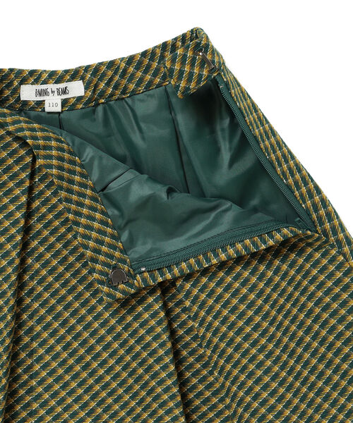 B:MING by BEAMS(ビーミングバイビームス)の「B:MING by BEAMS / CEREMONY TR チェック スカート(100~130cm)(スカート・キッズ・ネイビー/グリーン・100/110/120/130)」の19枚目の写真