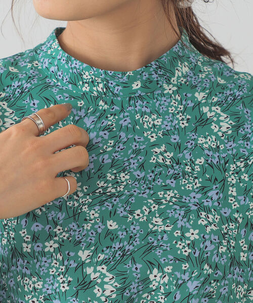 B:MING by BEAMS（ビーミングバイビームス）の「B:MING by BEAMS / フラワープリント ワンピース 22SS（ワンピース・レディース・ブラック系その他/グリーン系その他・SMALL/MEDIUM）」の9枚目の写真