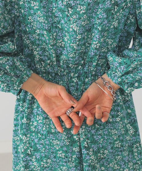 B:MING by BEAMS（ビーミングバイビームス）の「B:MING by BEAMS / フラワープリント ワンピース 22SS（ワンピース・レディース・ブラック系その他/グリーン系その他・SMALL/MEDIUM）」の11枚目の写真